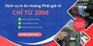 Dịch vụ in ấn Hoàng Phát